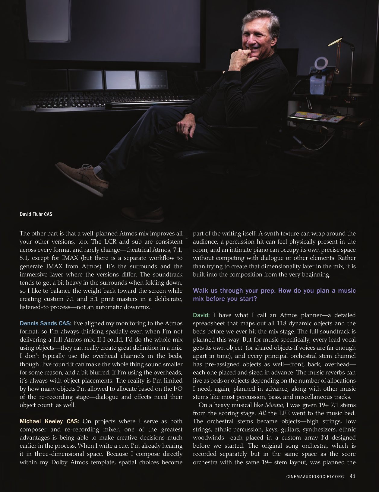 cas quarterly fall 2026, page 3
