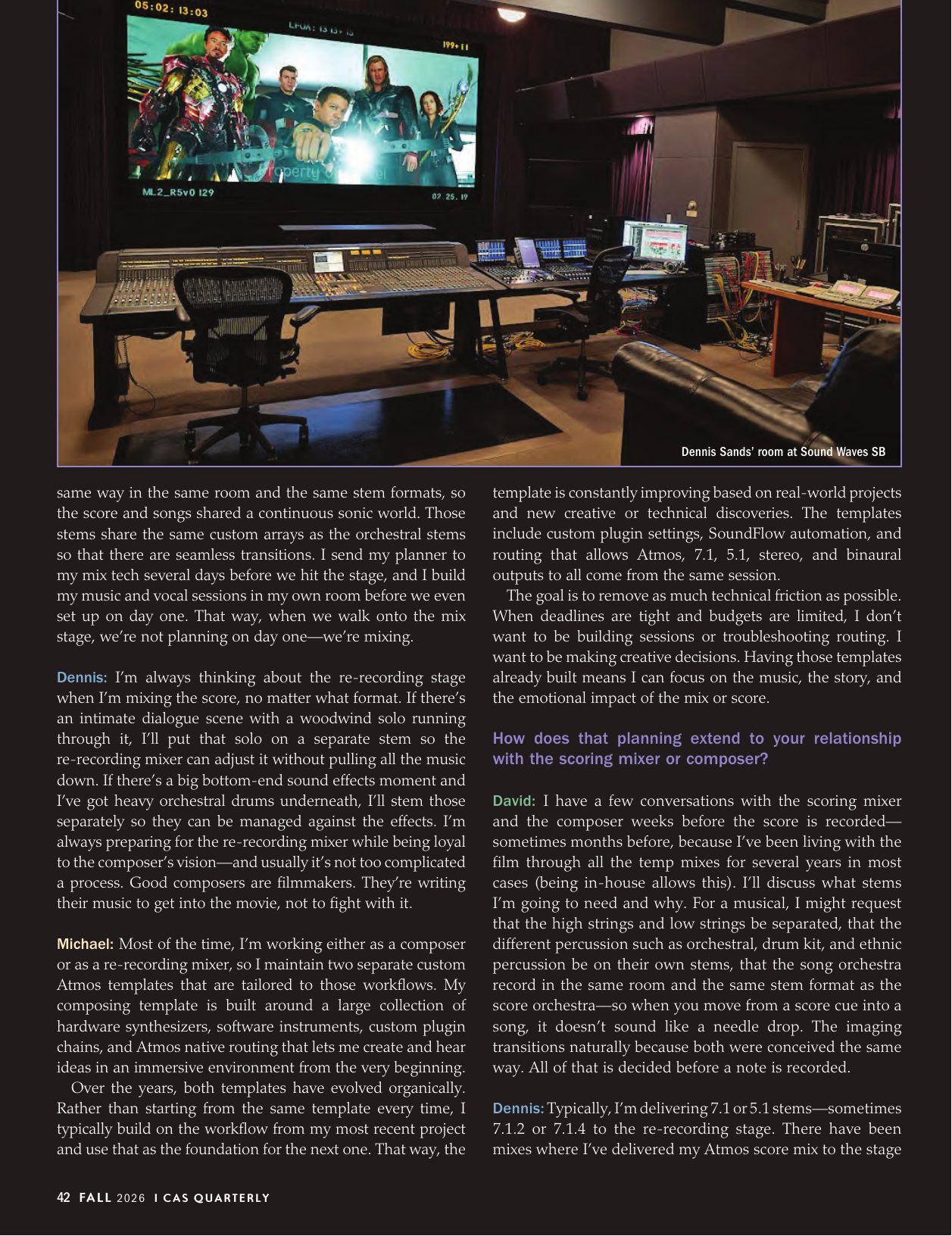 cas quarterly fall 2026, page 4